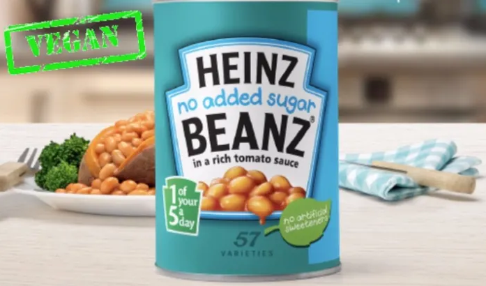 Компания Heinz запустила производство бобов без добавления сахара по веганскому рецепту