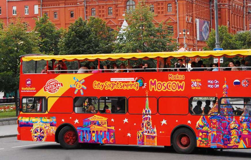 Двухэтажные туристические электробусы появятся в Москве в 2016 году