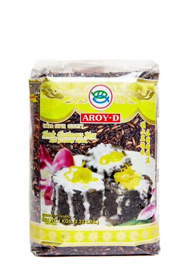 Тайский черный клейкий рис 1 кг