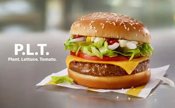 Макдоналдс запустит продажу бургеров Beyond Meat в Канаде