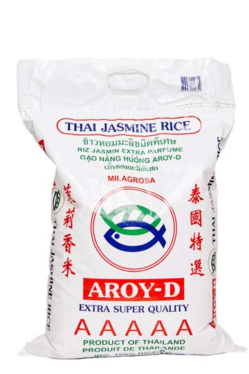 Тайский рис жасмин категории А белый, 10кг