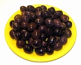 Оливки чёрные Волос (111-120), метал. банка, 19 литр, вес нетто 13 кг
