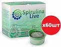 SpirulinaLive 60, Живая спирулина в пластиковых контейнерах по 42 гр