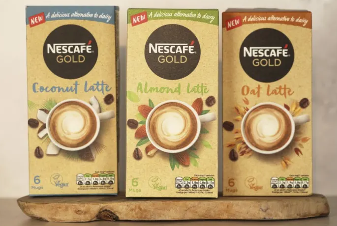 Nestlé запускает продажу кофе на растительной основе в Великобритании