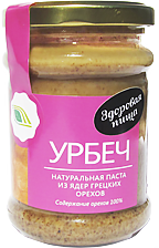 Натуральная паста Урбеч из ядер грецкого ореха "Биопродукты"